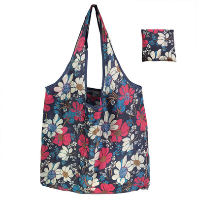 Reusable Women Tote Handbags cotton Material with zip 46cm x 39cm x 25cm