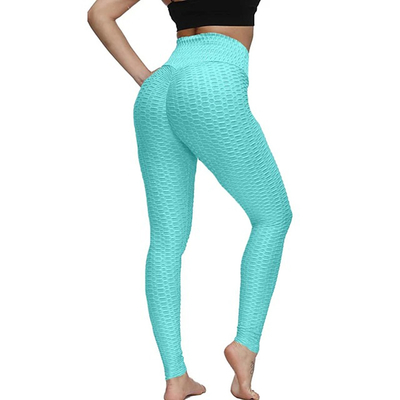 Pocket Anti Cellulite Booty Lifting Leggings , womens patterned running leggings