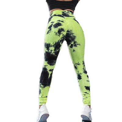 Booty Shaping Womens Patterned Leggings Pockets Equipped ODM Available