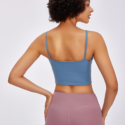 Spandex High Impact Sports Bra For Large Breasts Unshrinkable Velour Fabric