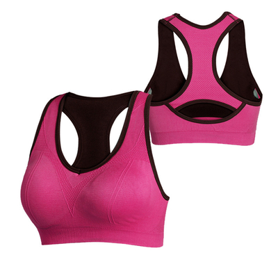 Adults Women High Impact Sports Bra Wireless Seamless Bacterialproof
