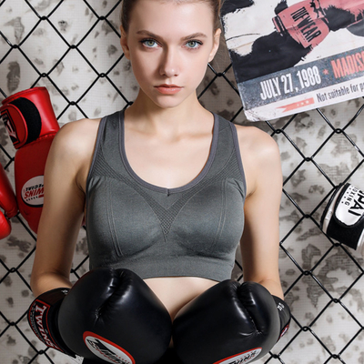 OEM High Impact Womens Sports Bra 0.25kg Weight Antishrinking