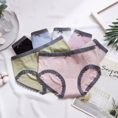 Hipster Seamless Cotton Panties Women Ecofriendly Midwaist Sustainable