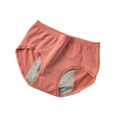 Menstrual Women Cotton Panties Antileakage High Waisted Type