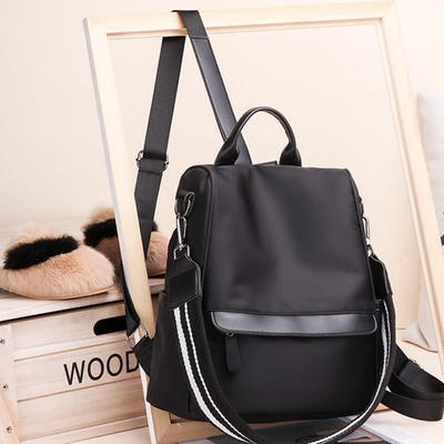 Oxford Women Tote Handbags , 12CM Tote Bag Backpack Convertible