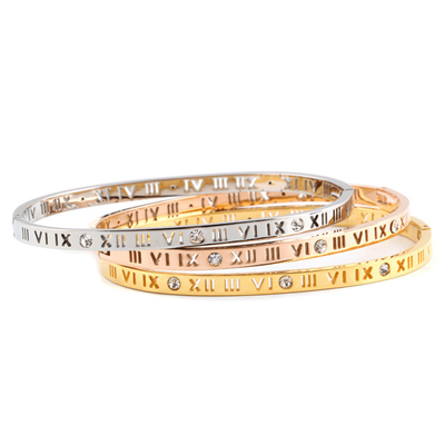 Stainless Steel Wrist Bangle Bracelet Nonreligious 4mm Width 18g Weight