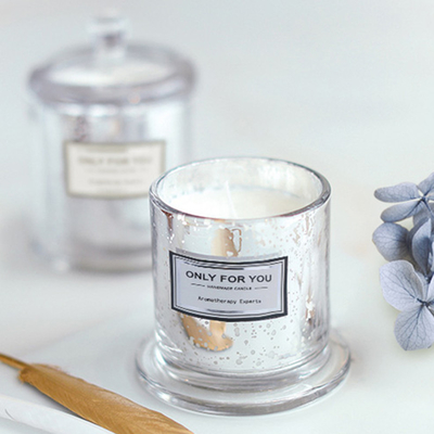 Smokeless Vegan Soy Candles Aromatherapy Type Tapered Shape Tuberose