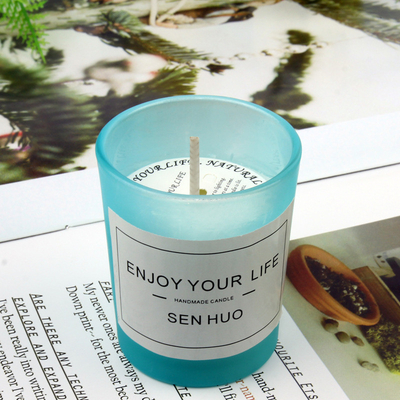 ODM Eco Friendly Scented Candles , 80mm Long Lasting Fragrance Candles