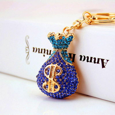 Acrylic  Personalized Keychains For Women Handbag 15cm X 6.5cm X 1.6cm
