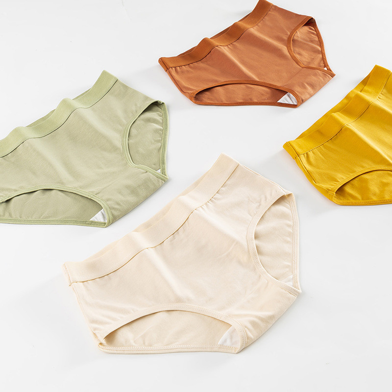 ODM Women'S Underwear Breathable Panties , Pure Cotton Panties For Women