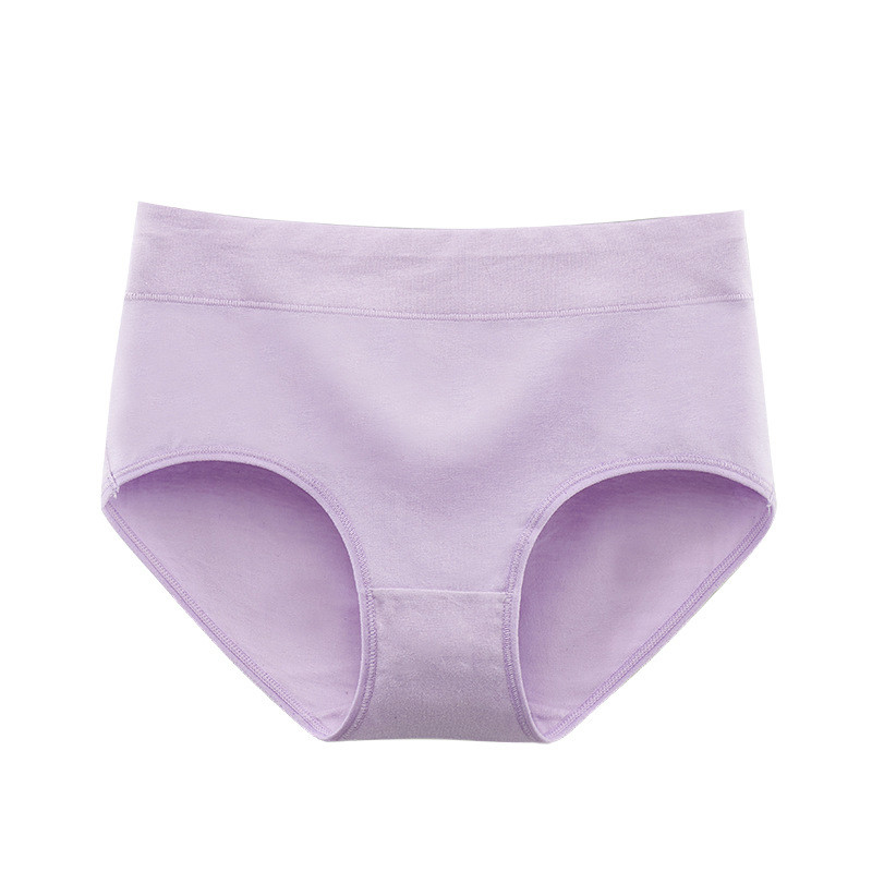 Soft Women Cotton Panties Breathable Full Brief With Lingerie Tape