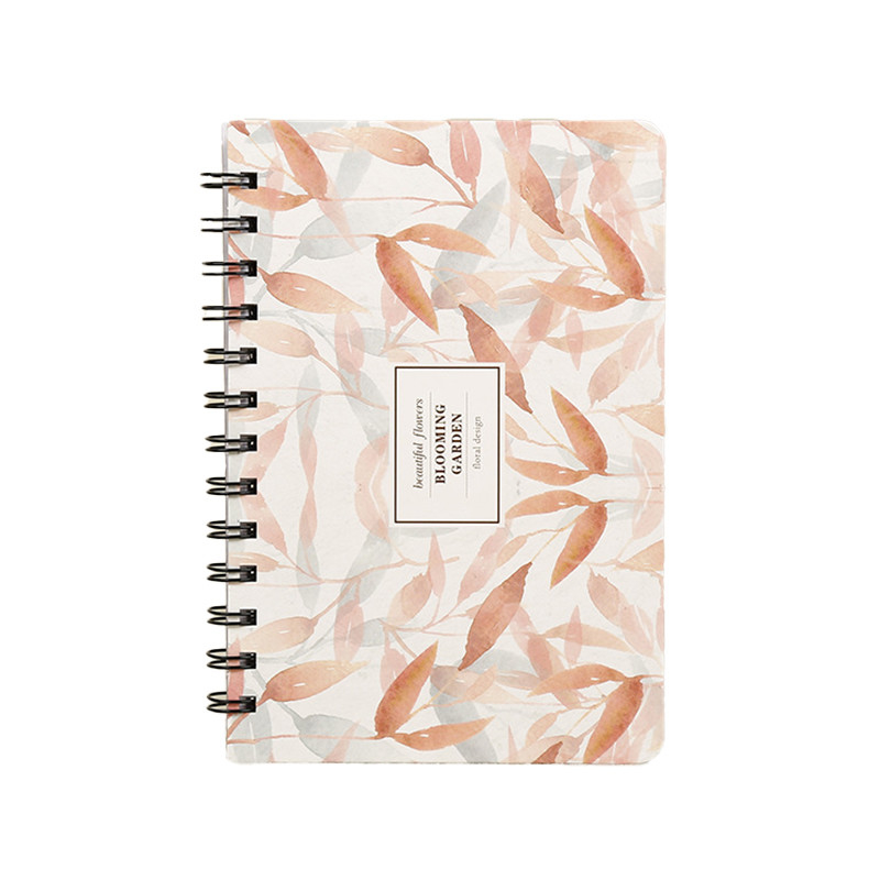 Cartoon Diary Journal Notebook , 8cmx10.5cm Spiral Bound Plain Notebook